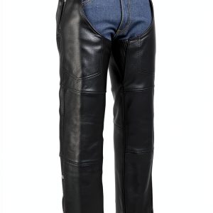 Milwaukee Leather Cool‑Tec Motorcycle Chaps Black 3X-Large-0