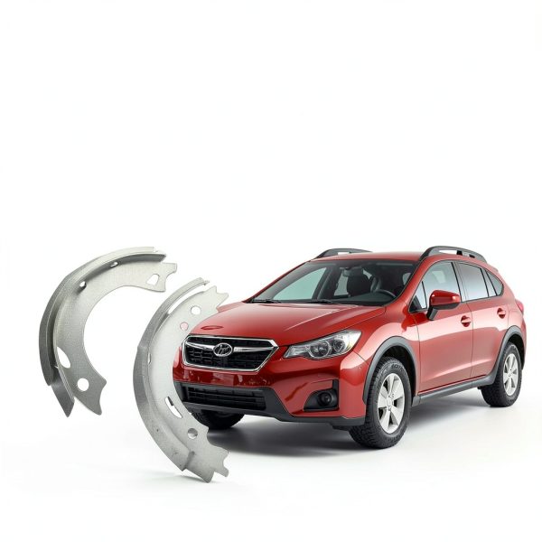 Quality-Built Drum Brake Shoe for Nissan Sentra-6