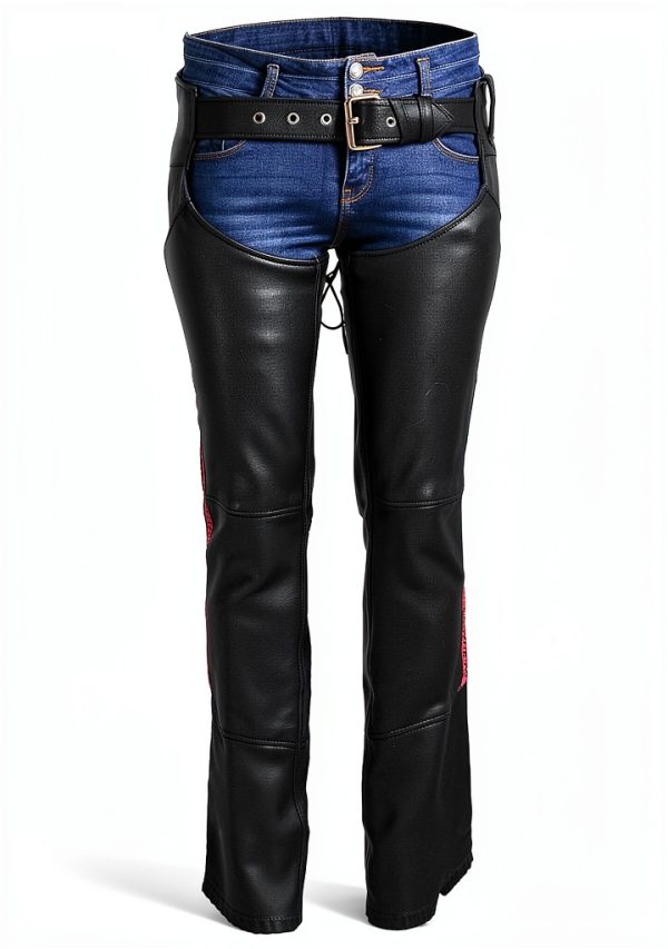 Milwaukee Leather Women's Motorcycle Chaps MLL6501 Goat Leather-6