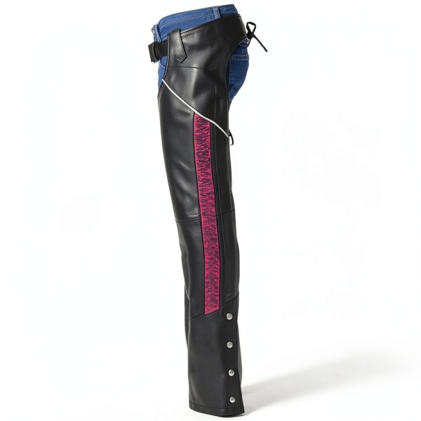 Milwaukee Leather Women's Motorcycle Chaps MLL6501 Goat Leather-3