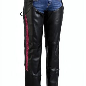 Milwaukee Leather Women's Motorcycle Chaps MLL6501 Goat Leather-0